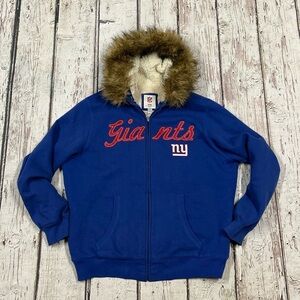 Women's New York Giants Hoodie NFL Football Sports Sweatshirt
